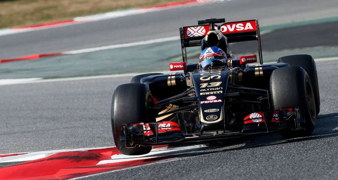 Testy F1, Barcelona II 2015: Pastor Maldonado, Lotus