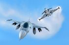 letadla - F16 a Gripen