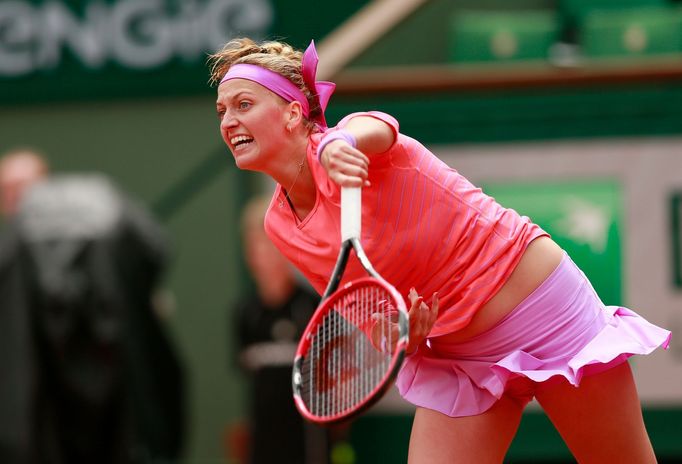 Petra Kvitová v prvním kole French open 2015