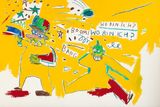 Jean-Michel Basquiat: Bez názvu (Pěchota), 1983.
