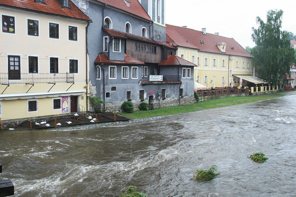 Povodeň v Českém Krumlově