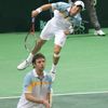 Tenis, DC, Česko - Argentina: čtyřhra -  Carlos Berlocq (vpravo) a Horacio Zeballos