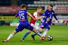Slavia - Olomouc 4:0. Sešívaní rozebrali Hanáky a vzdálili se rivalovi na tři body