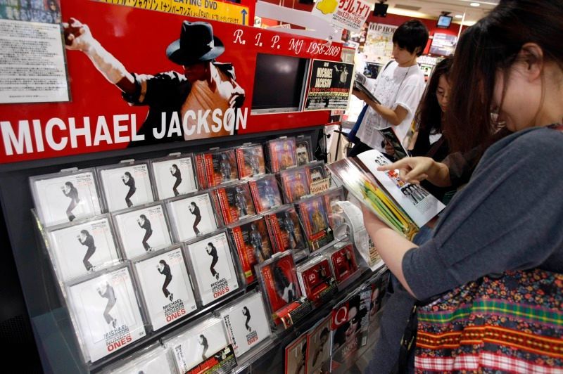 Rozloučení s Michaelem Jacksonem - Tokio