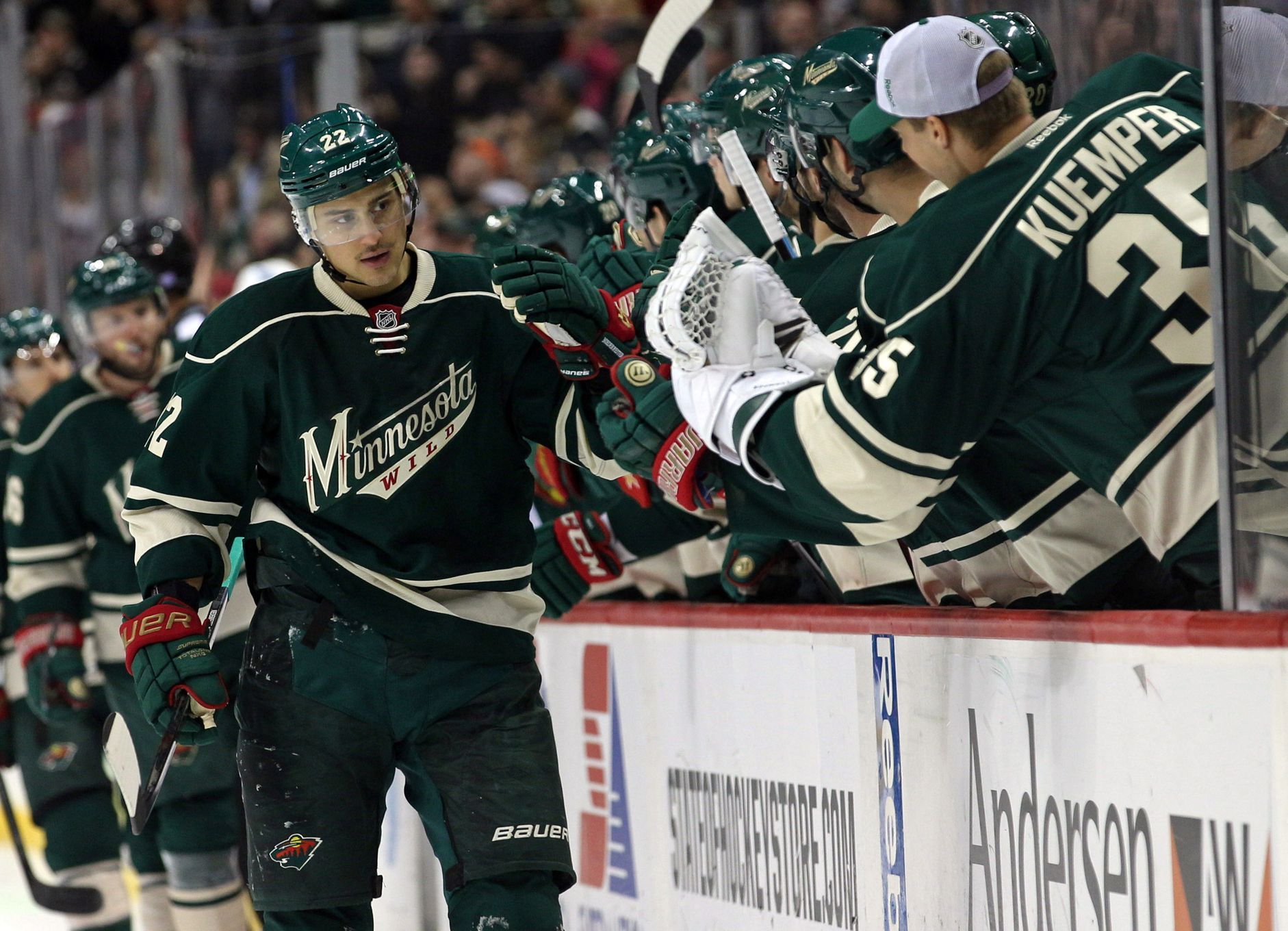 NHL: Winnipeg Jets vs. Minnesota Wild