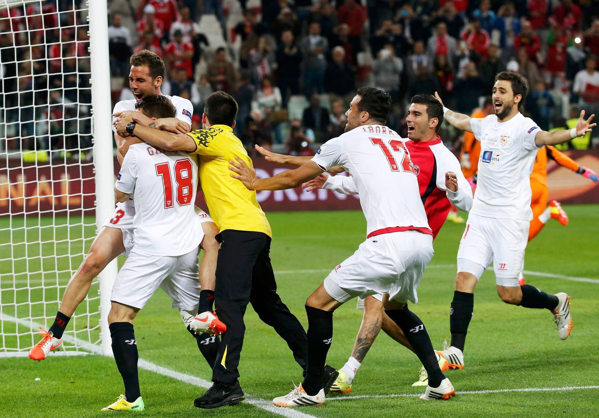 FC Sevilla slaví triumf v Evropské lize