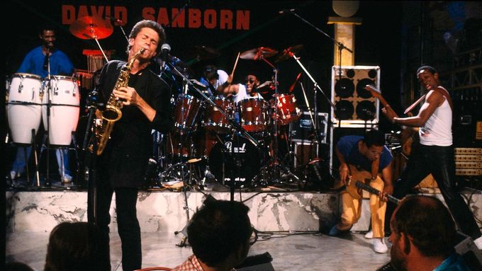 Saxofon Davida Sanborna (vlevo) zněl na albech skupiny The Rolling Stones nebo zpěváka Bruce Springsteena.