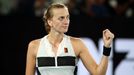 Petra Kvitová ve finále Australian Open 2019.