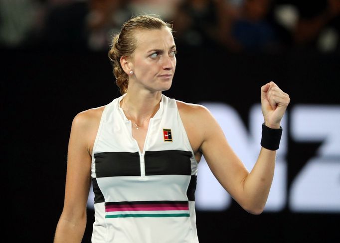 Petra Kvitová ve finále Australian Open 2019.