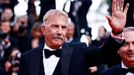 Kevin Costner na festivalu v Cannes.