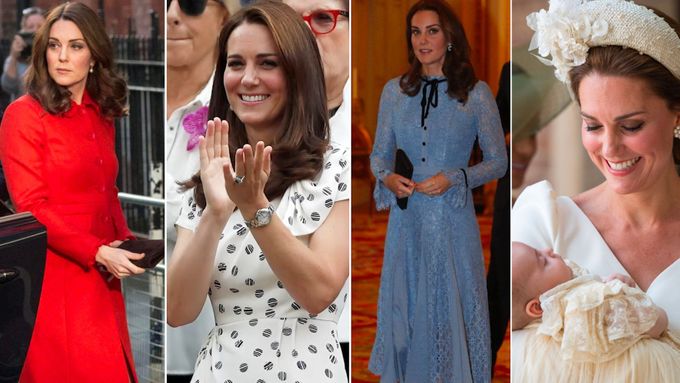 Módní ikonou je vévodkyně Kate. Sledujte její módní kreace za poslední rok