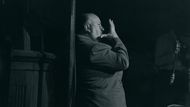 Alfred Hitchcock, Quebec, 1951.