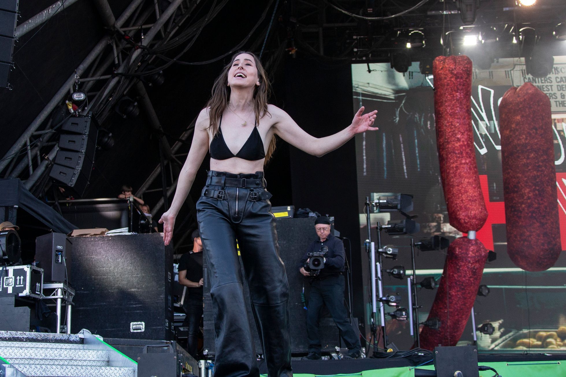 Haim, Glastonbury, 2022