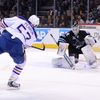 NHL: Edmonton Oilers at San Jose Sharks (Niemi a Perron)