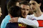FOTO Messi přinesl Barce postup, Beckhamovi zbyl smutek