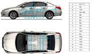 Nejpodstatnější změnou rozměrů v porovnání s odcházející čtyřistasedmičkou je zvětšený rozvor o devět centimetrů