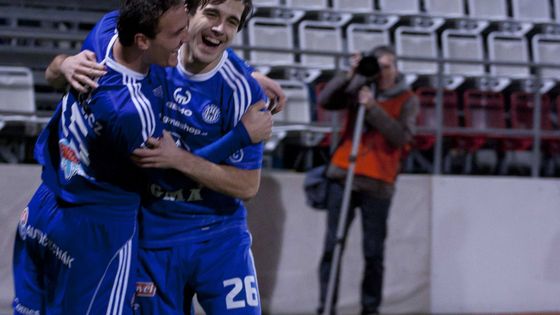 FOTO Olomouc slavila výhru po domácí komedii