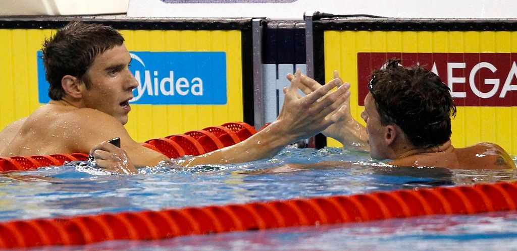 MS v plavání (Phelps a Lochte)