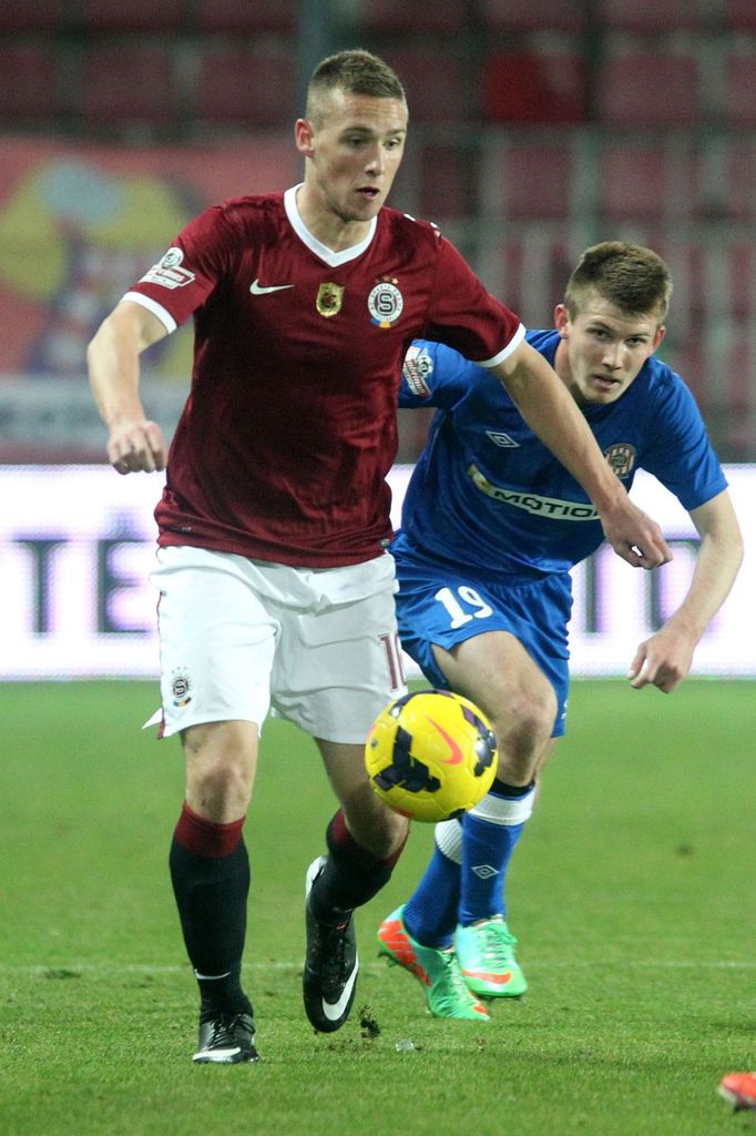 Sparta vs. Brno, utkání Gambrinus ligy (Kadeřábek)