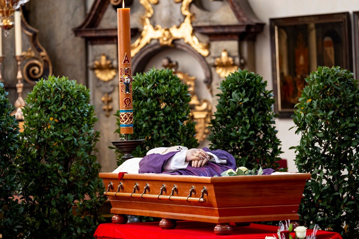 Dominik Duka, kardinál, pohřeb, poslední rozloučení