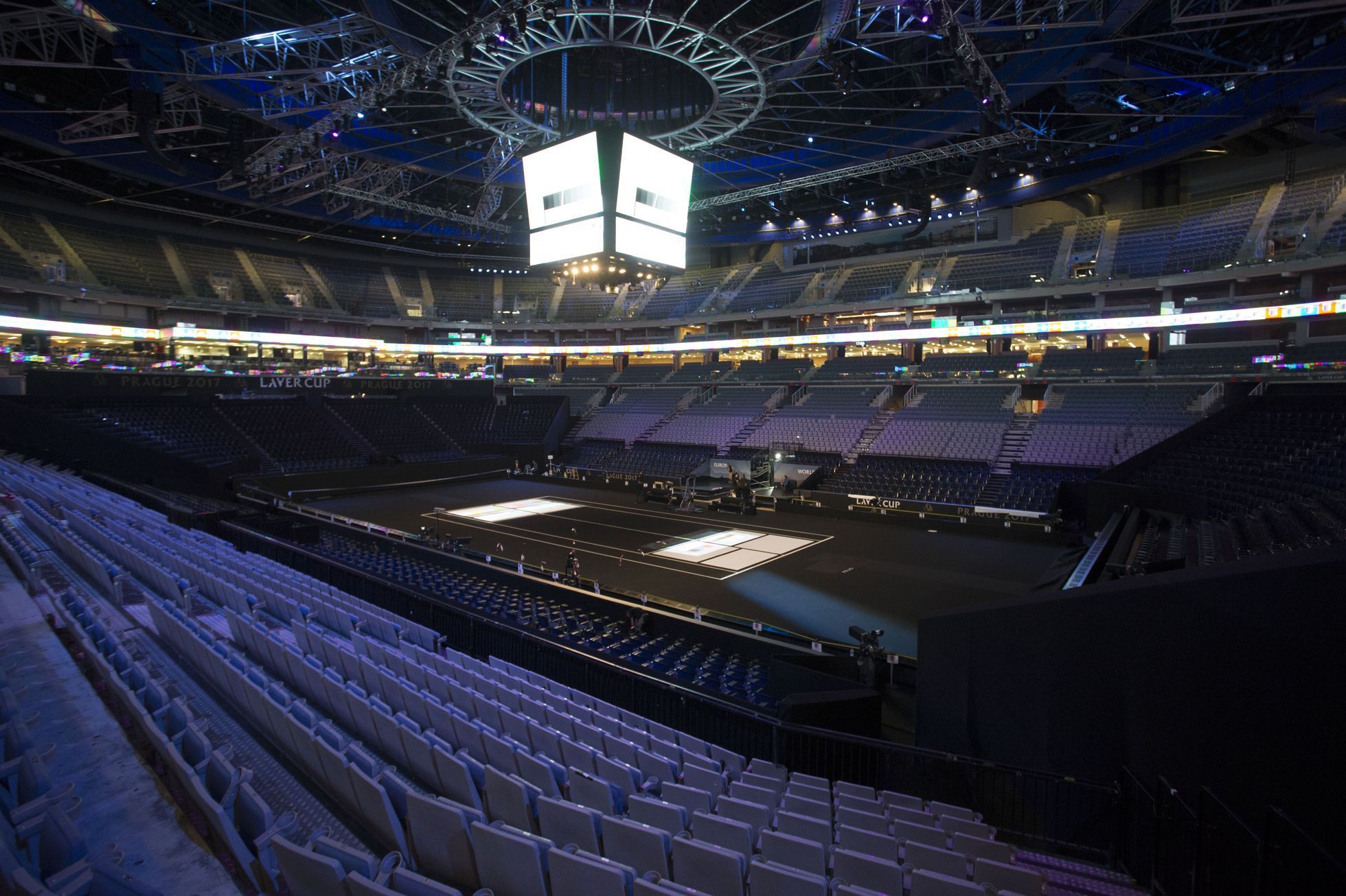 Laver Cup 2017, Praha, O2 arena