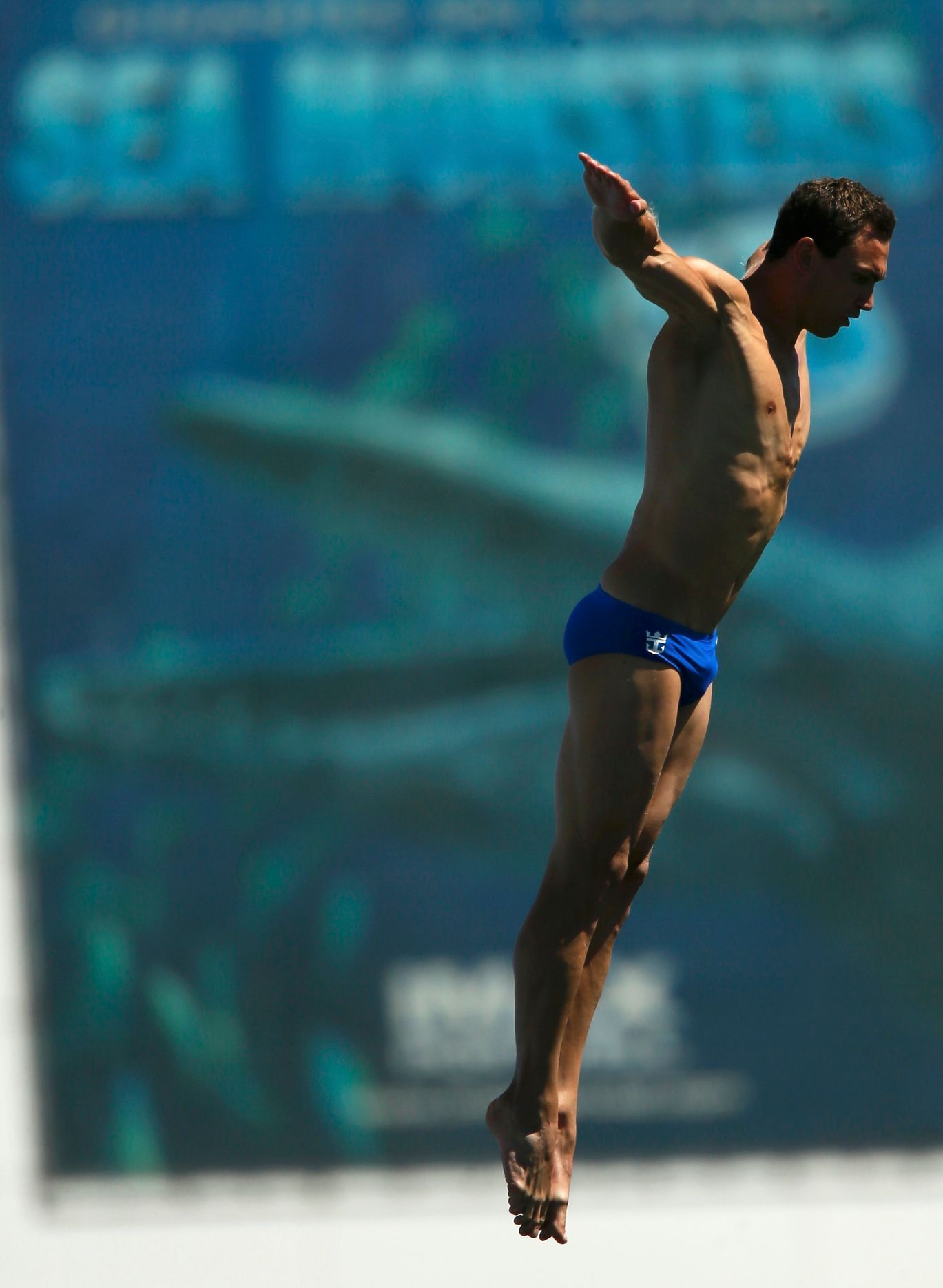 MS v plavání Barcelona 2013, skoky do vody: Michal Navrátil