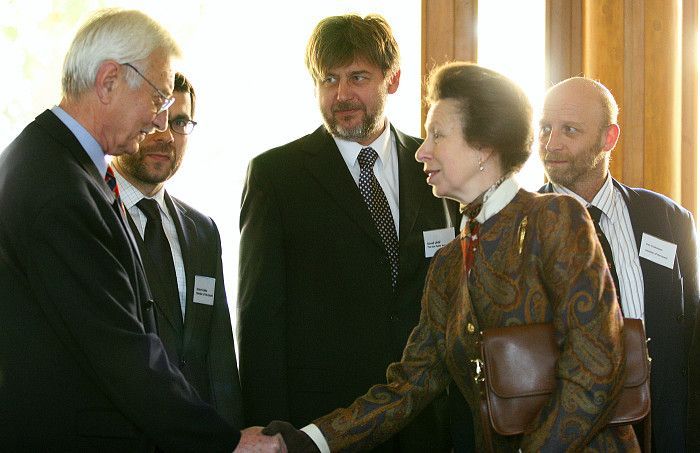 Princezna Anna v Domově Sue Ryder