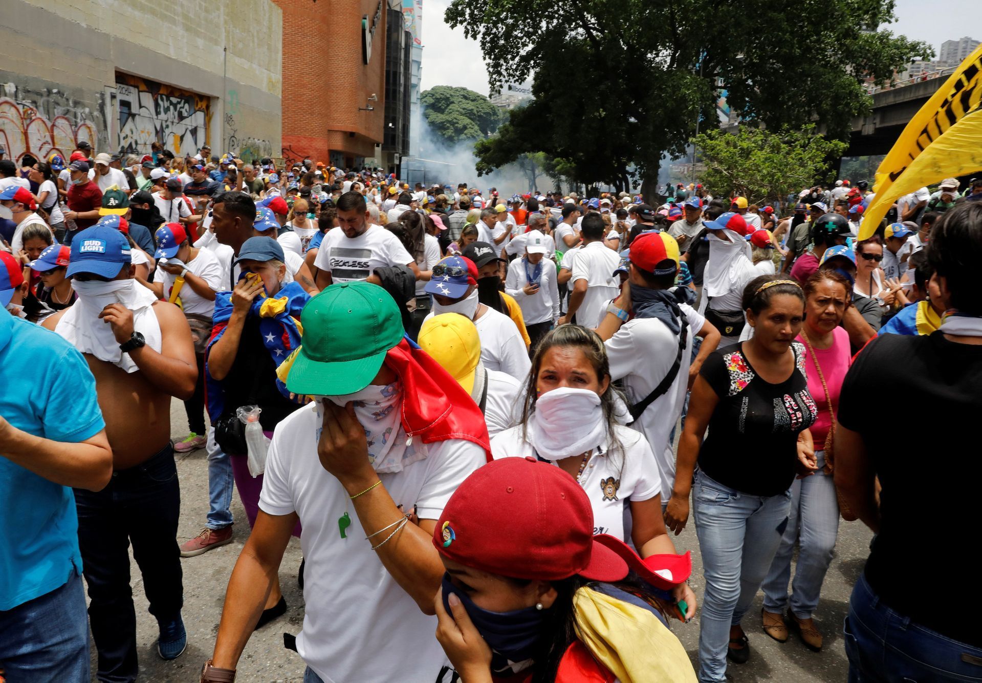 Protesty ve Venezuele