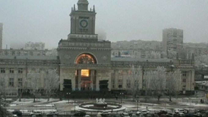 Teroristický útok na nádraží ve Volgogradu.