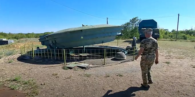 Odpalovací silo na mezikontinentální rakety.
