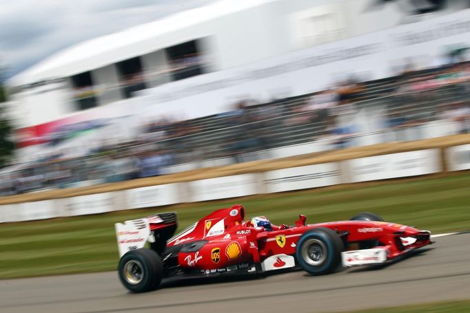 Goodwood Festival of Speed 2017: Marc Gené, Ferrari