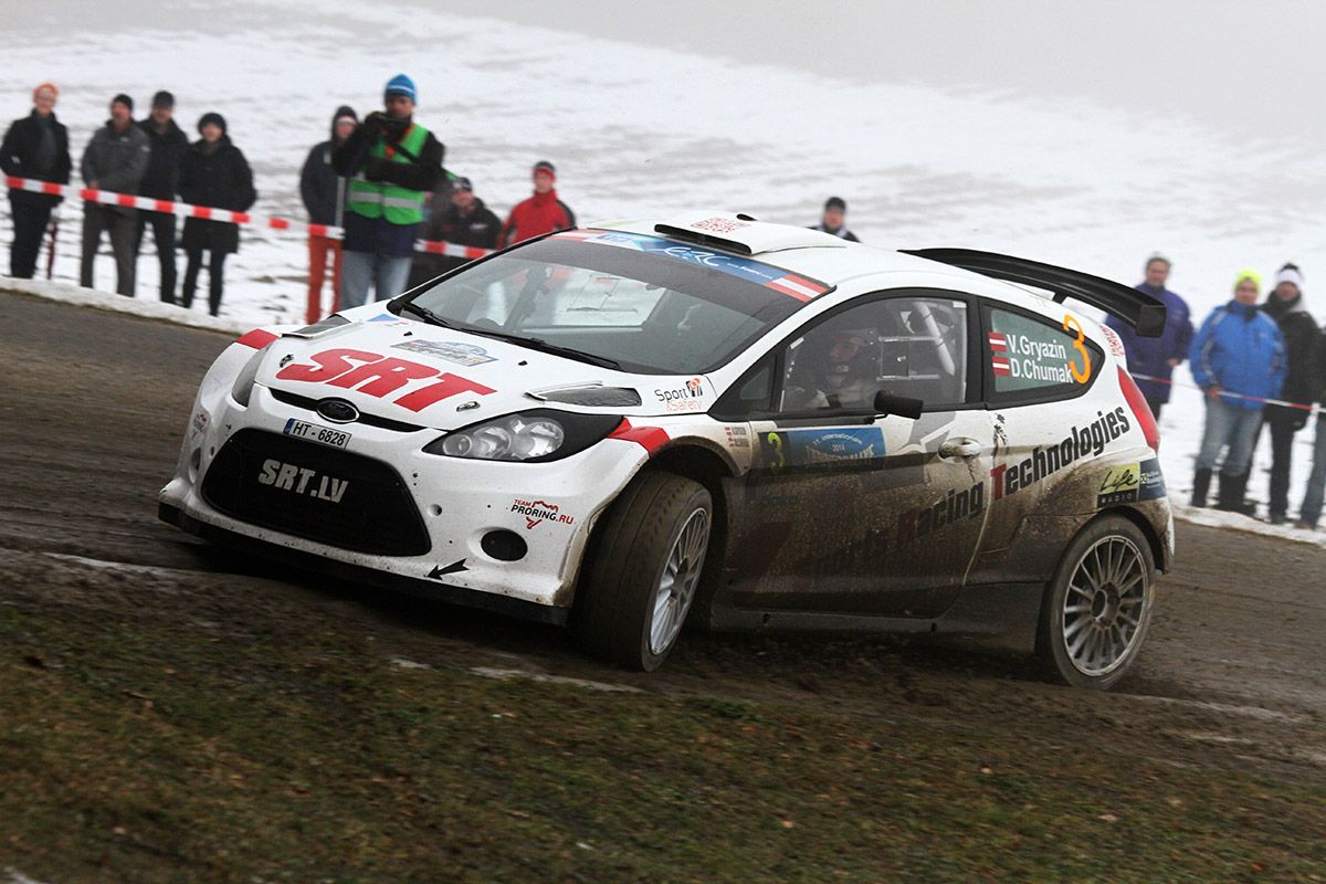 Jänner rallye 2014: Vasilij Grjazin, Ford Fiesta S2000