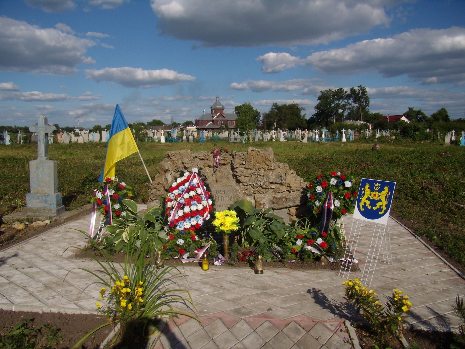 Ukrajina - hroby