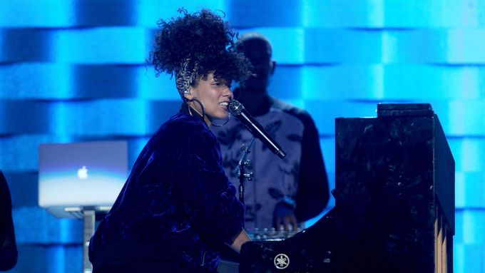 Alicia Keys roku 2016 zpívala na sjezdu americké Demokratické strany.