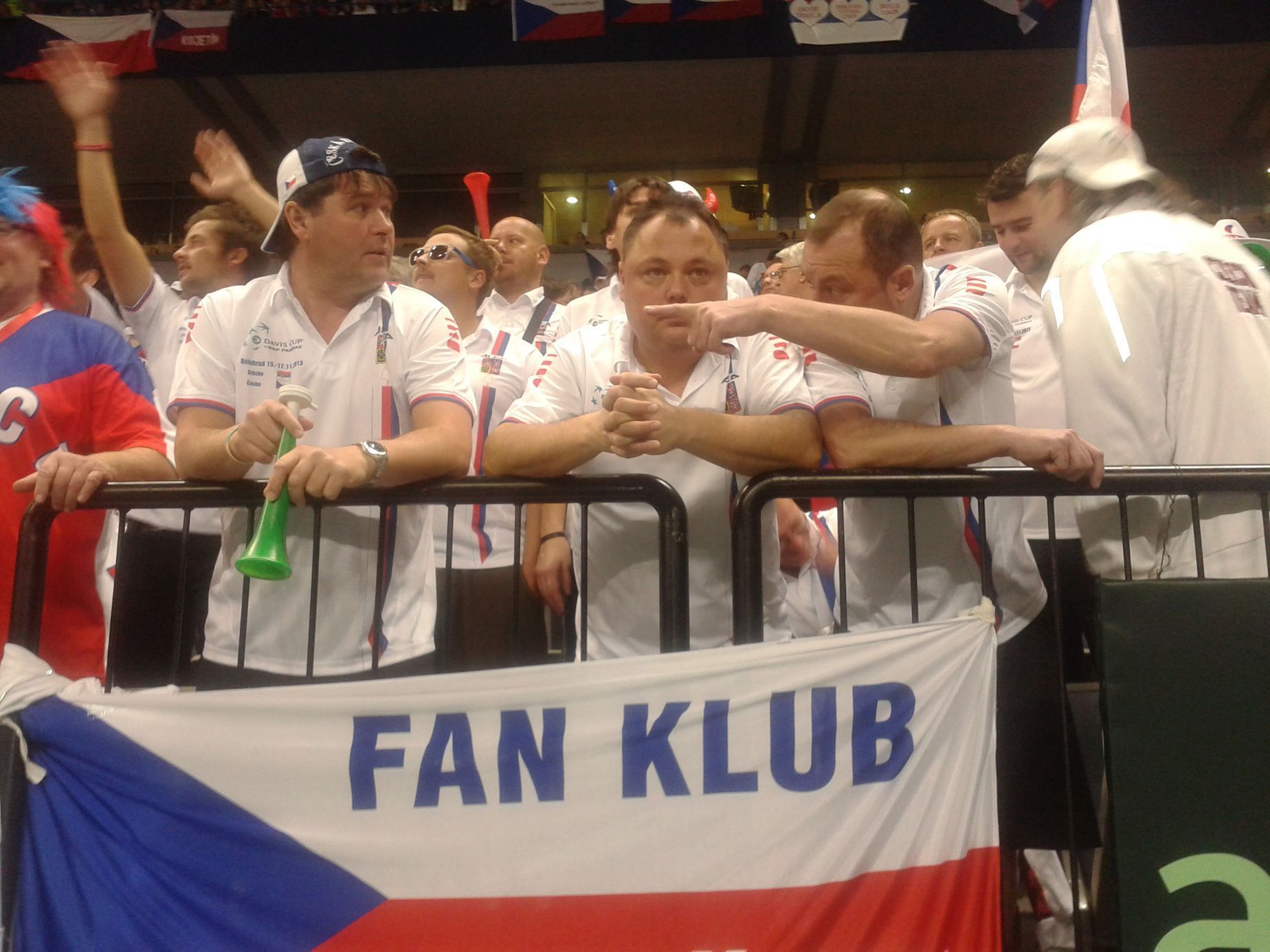 Finále Davis Cupu 2013: Čeští fanoušci