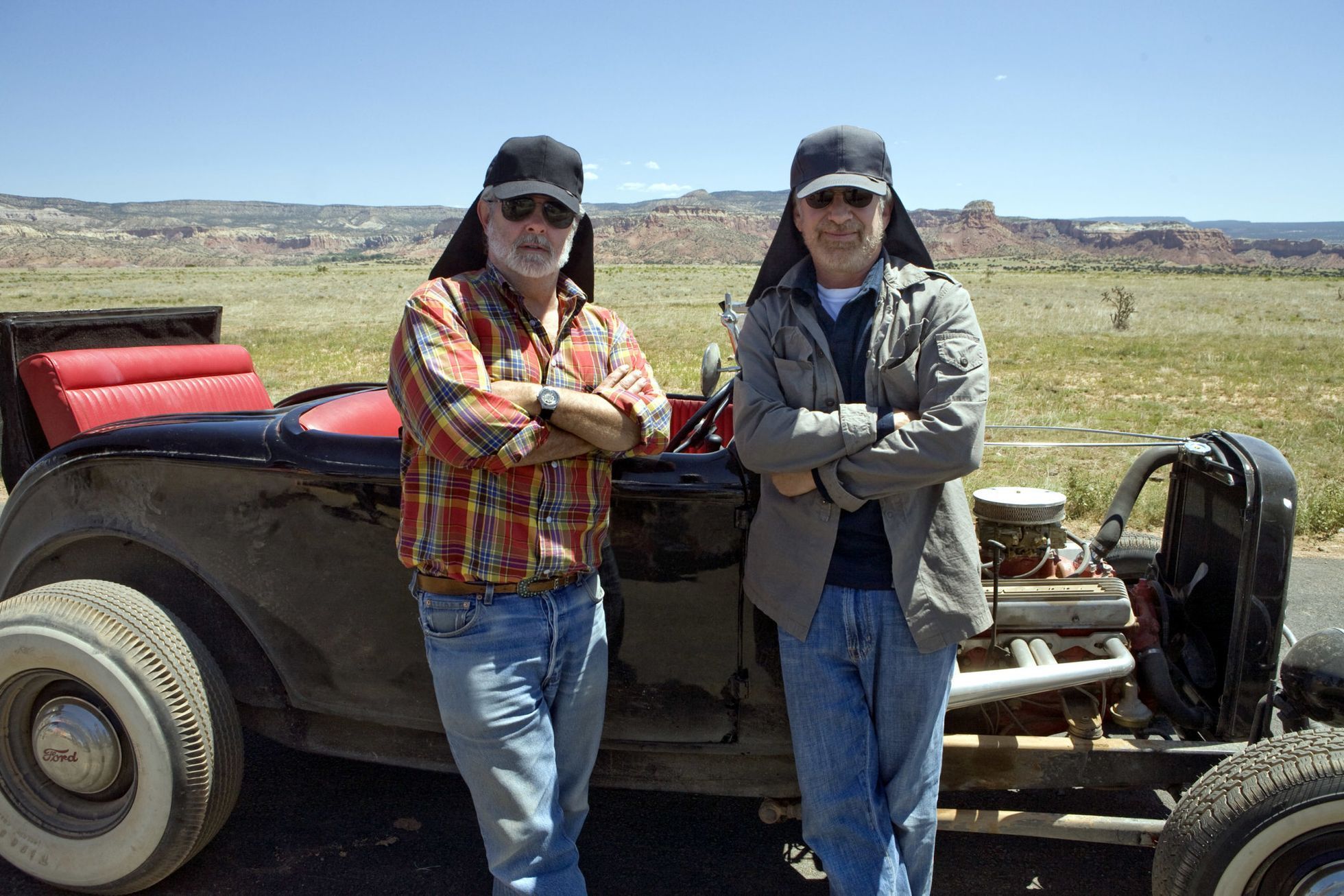 George Lucas, Steven Spielberg, 2008