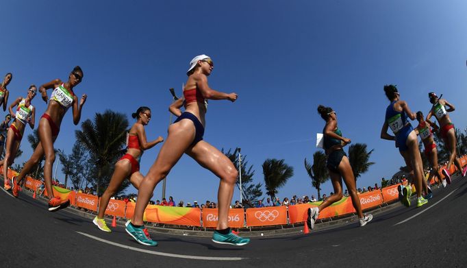 Anežka Drahotová na olympiádě v Riu 2016