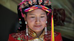 Tradiční svatba v Tibetu