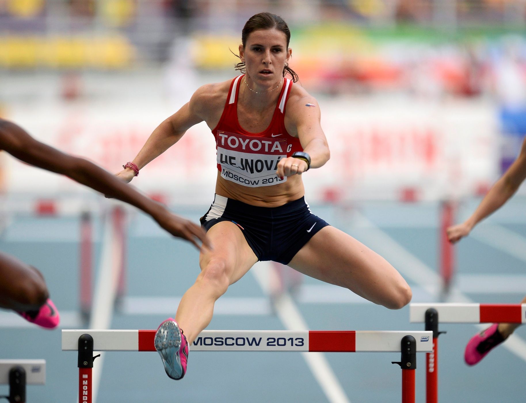MS v atletice 2013, 400 m př. - semifinále: Zuzana Hejnová