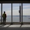 Obrazem: V New Yorku staví mrakodrap One World Trade Center