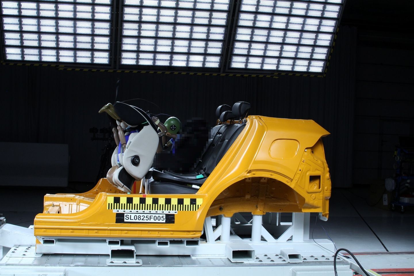 test dětských sedaček