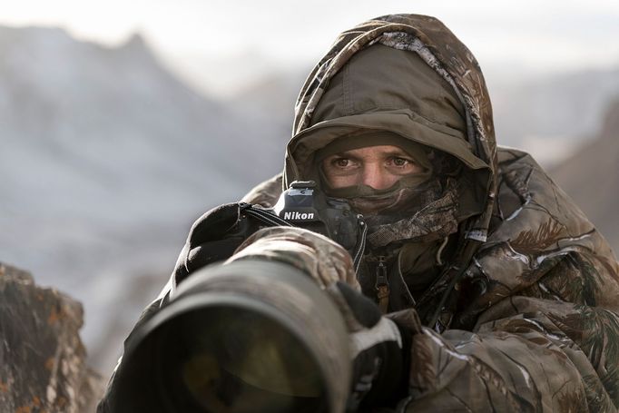 Vincent Munier: sněžný levhart