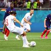 ME ve fotbale 2021, Francie - Švýcarsko: Ricardo Rodríguez při penaltě