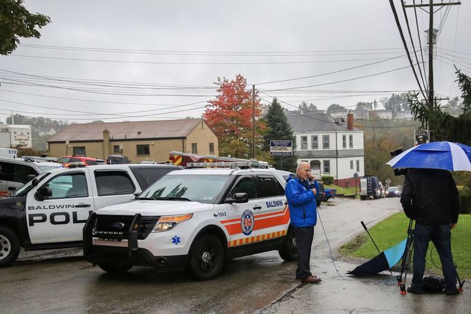 Střelba v synagoze v Pittsburghu - policie