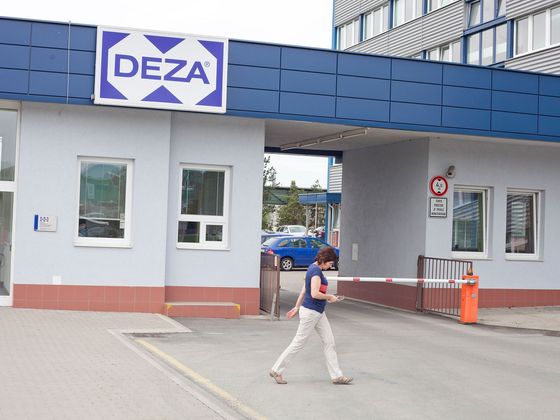 Sídlo závodu Deza ve Valašském Meziříčí.
