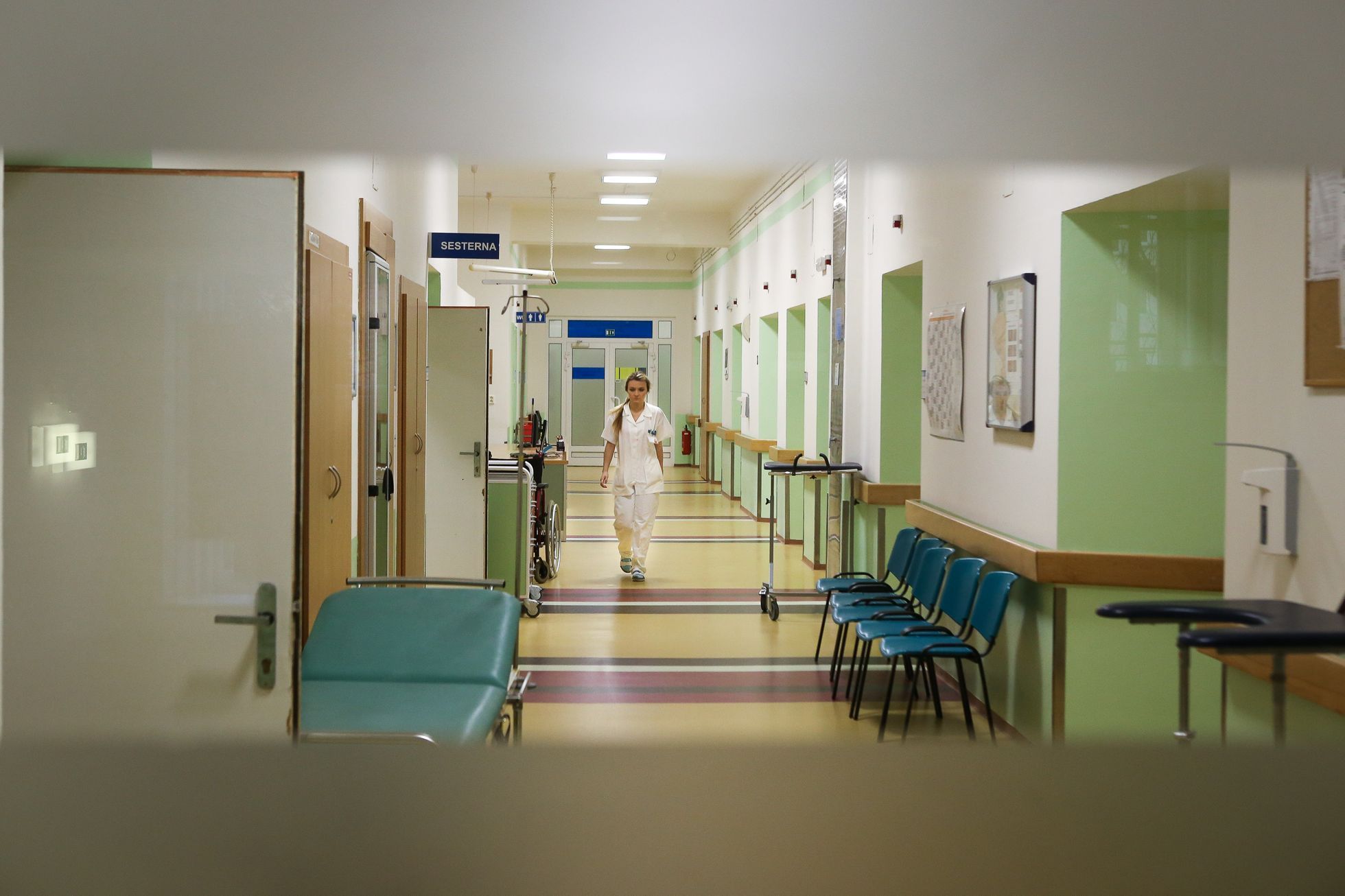 Noční služba v liberecké nemocnici