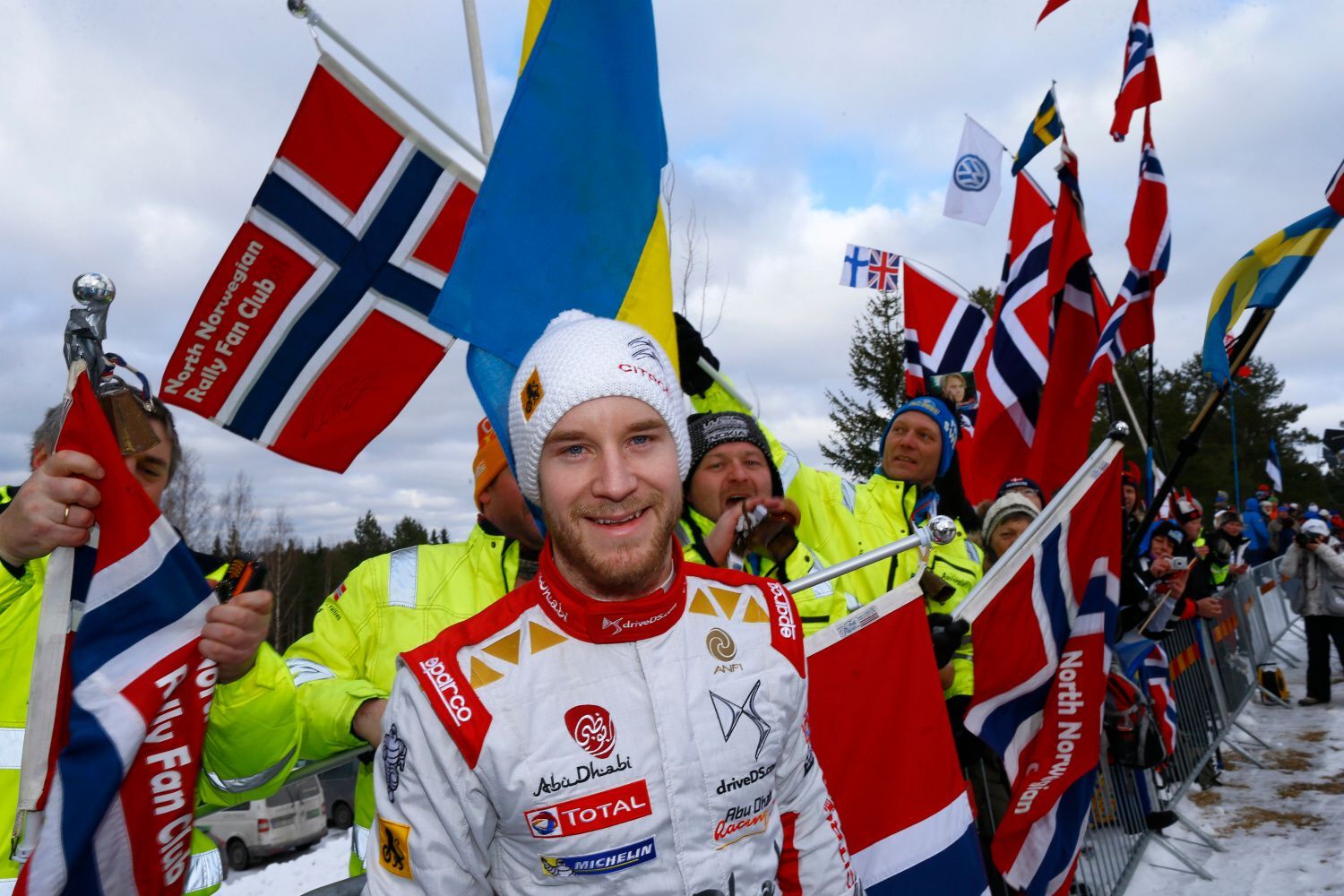 Švédská rallye 2015: Mads Ostberg, Citroën DS3 WRC