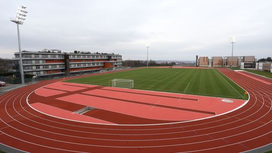 Rekonstruovaný stadion Přátelství na Strahově