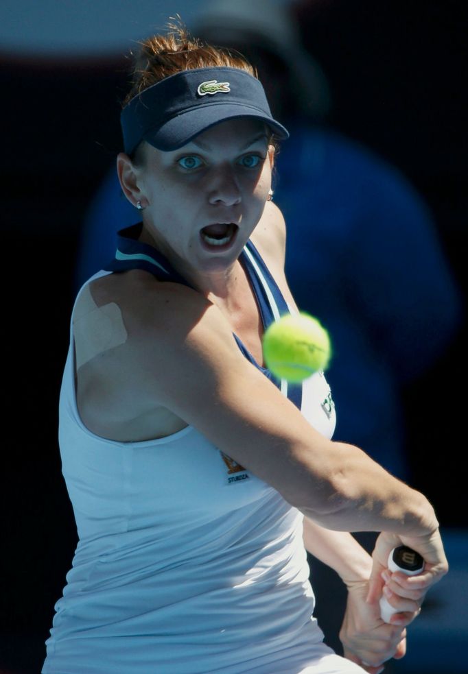 Simona Halepová ve čtvrtfinále Australian Open 2014