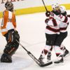 Play off NHL - Philadelphia Flyers vs. New Jersey Devils (gól Clarksona, smutný Bryzgalov)